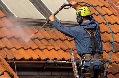 Démoussage et hydrofuge de toiture à Sacquenville